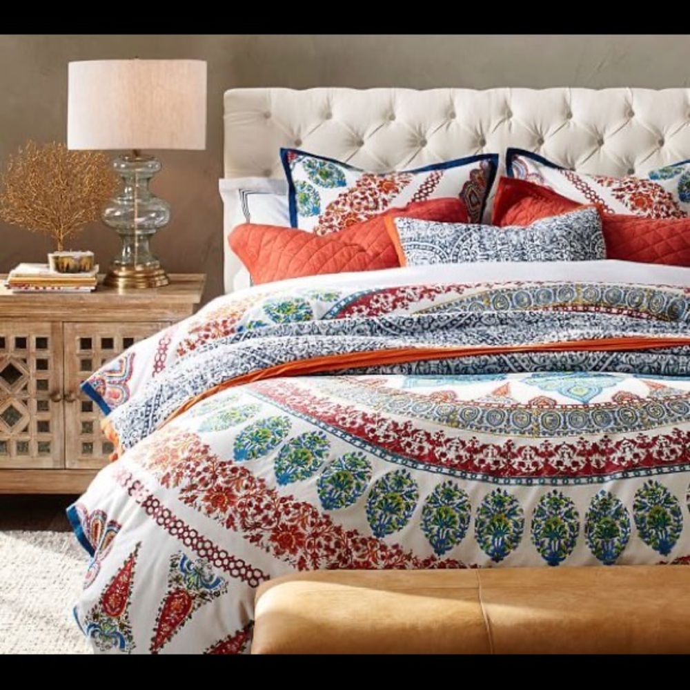 Pottery Barn Duvet Set